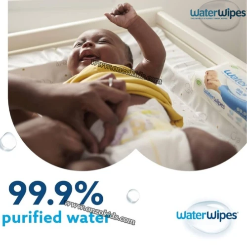 Lingettes nettoyantes pour bébés Water Wipes