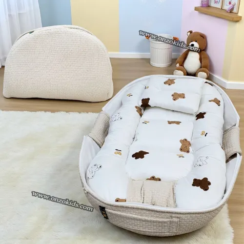 Nid Bébé avec Coussin Pliable, Transportable