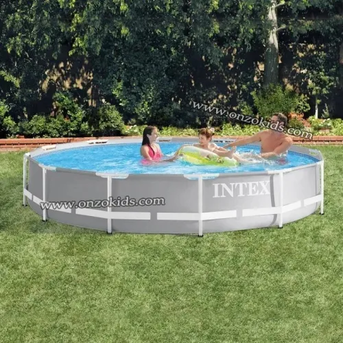 Piscine Prism Frame Ronde 366 x 76 cm avec pompe de filtration  Intex