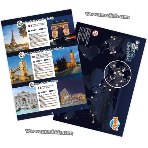 Jeu globe city light - Buki France