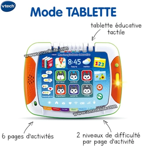 Mon imagi tablette interactive 2 en 1 pour enfant | Vtech