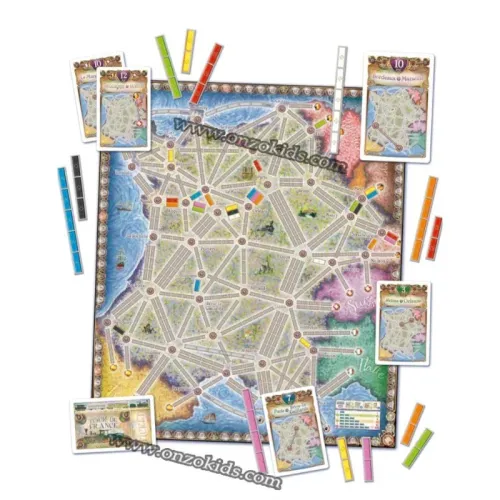 Jeu de société Les Aventuriers du Rail France