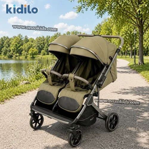 Poussette Réversible Pour Jumeaux - Kidilo
