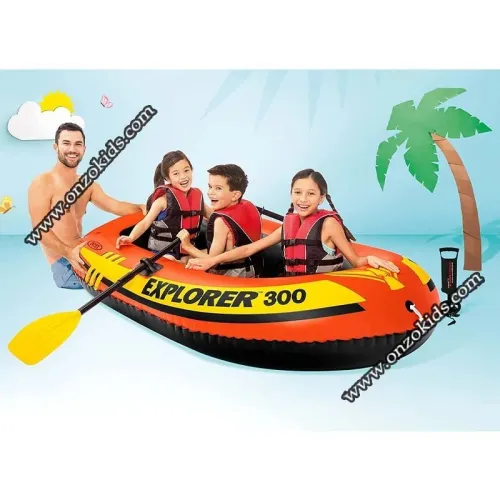 Bateau Pneumatique Gonflable EXPLORER 300 - Intex