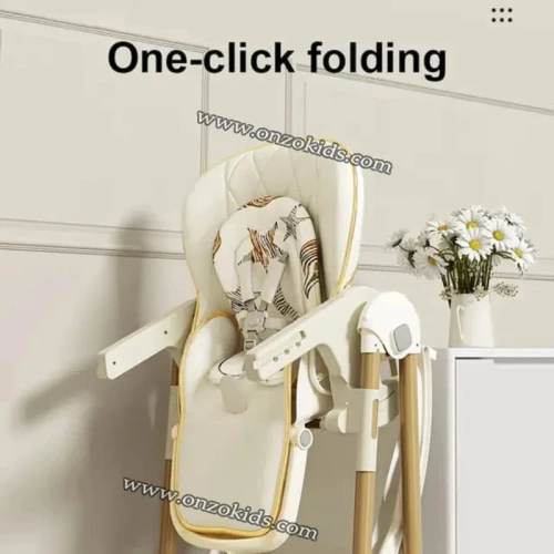 Chaise haute réglable avec dossier inclinable - Kidilo