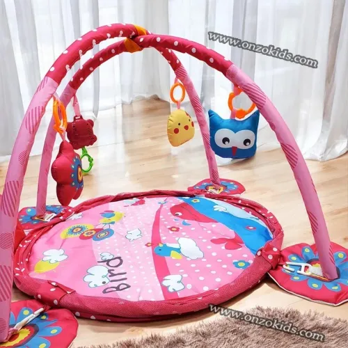 Tapis d'éveil et parc de jeux 2en1 avec 30 balles
