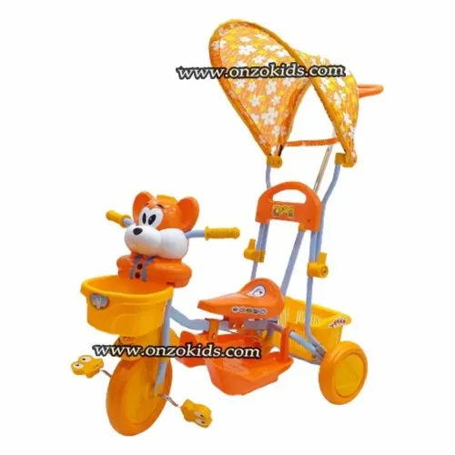 Vélo Tricycle scooter à pédales avec tige de guidage