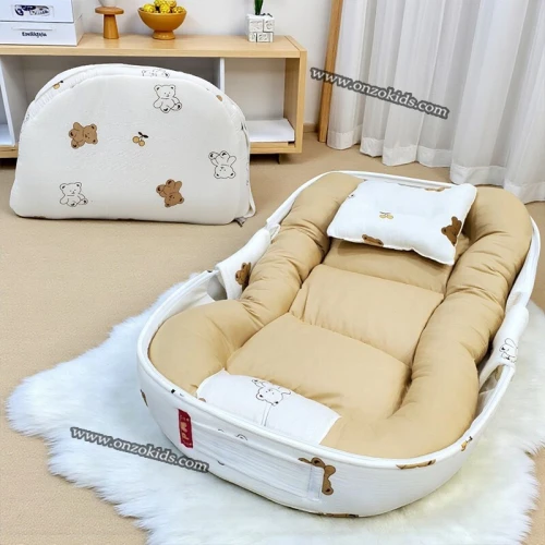 Nid Bébé avec Coussin Pliable, Transportable