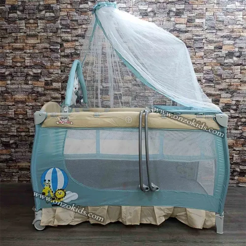 Lit parc avec balançoire et jouet pour bébé | Bébé Love