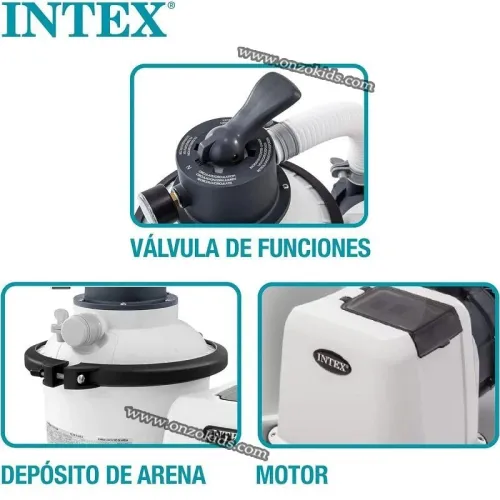 Pompe de Filtration à Sable Pour Piscine Hors Sol SX 925 -  Intex