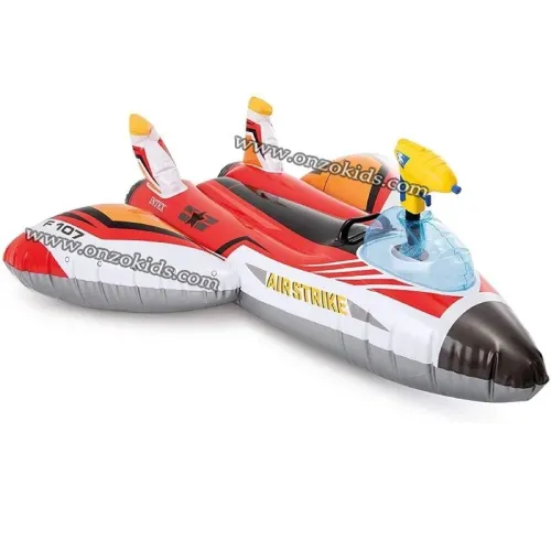 Avion Gonflable 117 x 117 cm avec Pistolet à Eau | Intex