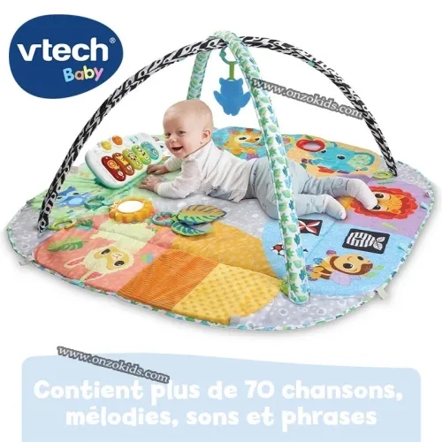 Maxi Tapis d'éveil Sensoriel 7en1 -Vtech