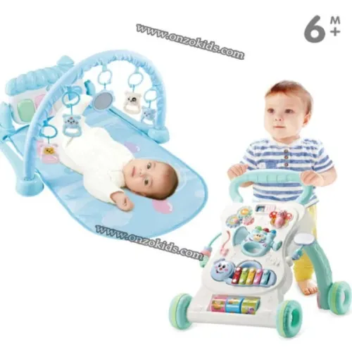 Tapis Déveil Piano Et Trotteur 2 en 1