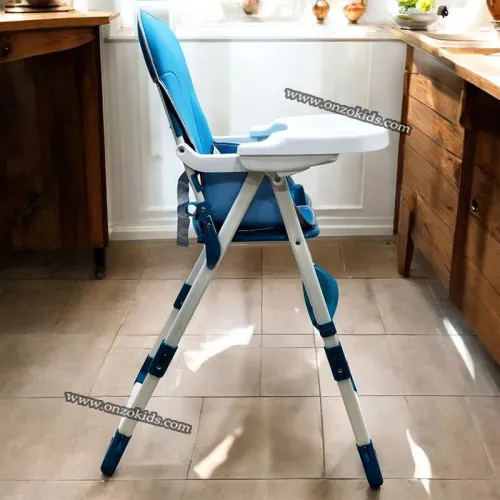 Chaise haute à manger deux niveaux - Olive