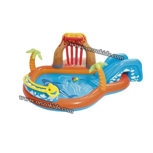 Piscine avec Toboggan 265x265x104 cm Bestway