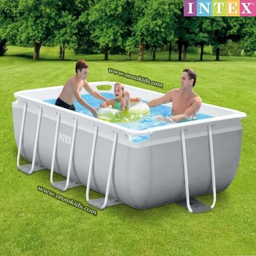 Piscine Prisme Cadre Rectangulaire 300cm X 175cm X 80cm | INTEX