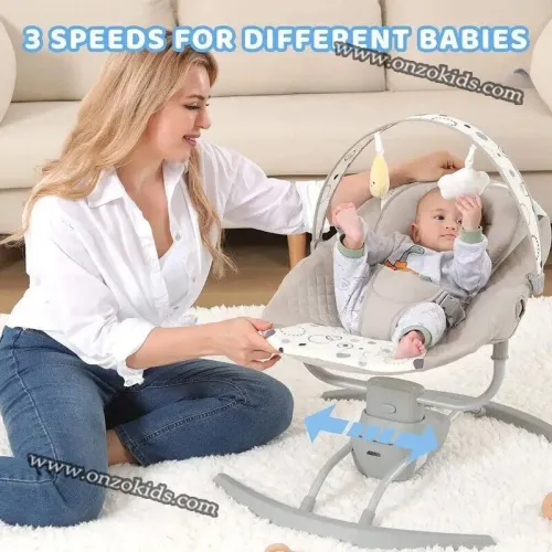 Balancelle électrique pour bébé - Popypapa