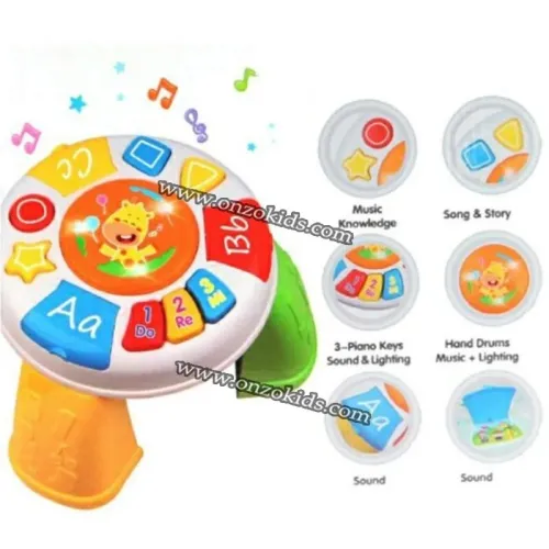 Table d'apprentissage musical multifonction