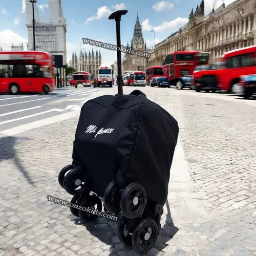 Poussette valise compacte pour voyage pour bébé | Mini pouce