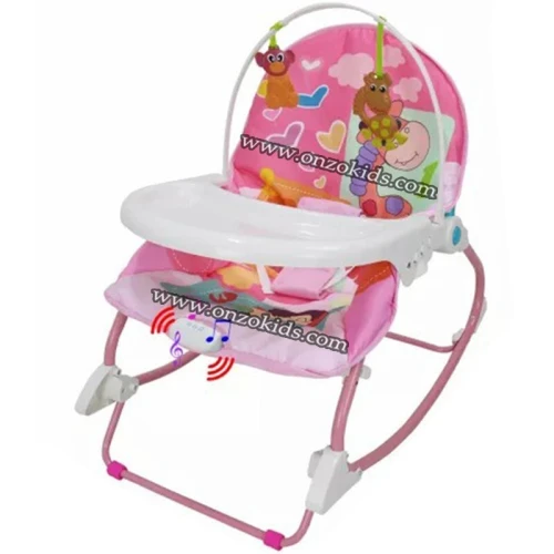Transat, chaise à manger 2en1 vibrant et musical