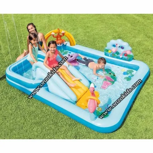 Piscine de jeu Jungle Adventure – 257x216x84cm | Intex