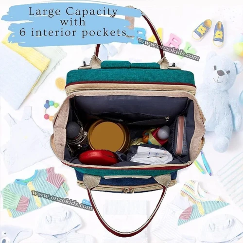 Sac à Langer Multifonction avec Port USB