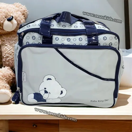 Sac à maman 2 pièces Baby king sky