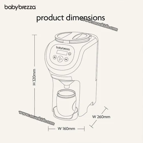 Préparateur de biberons Formula Pro Mini - BABY BREZZA