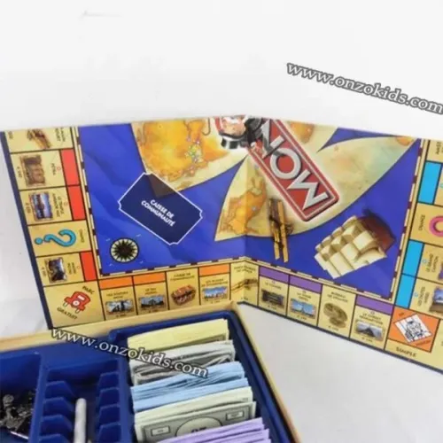 jeu de société MONOPOLY  EDITION MERVEILLES DU MONDE