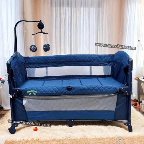 Lit parc cododo 2en1 avec jouet pour bébé : Mini pouce