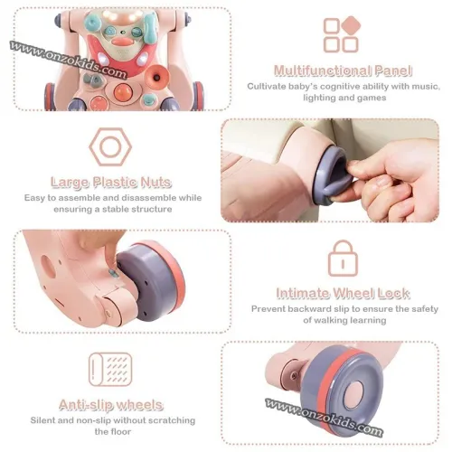 Trotteur marcheur bébé 3 en 1