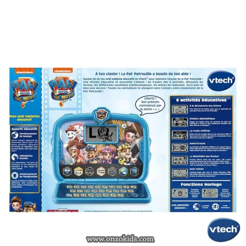 Pat Patrouille - Mon ordi tablette éducatif - Vtech