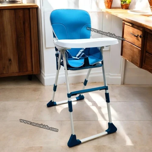 Chaise haute à manger deux niveaux - Olive
