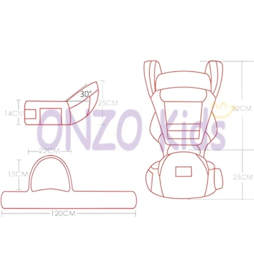Porte bébé kangourou ergonomique multifonctionnel 3 en 1 pour bébé - Chicco