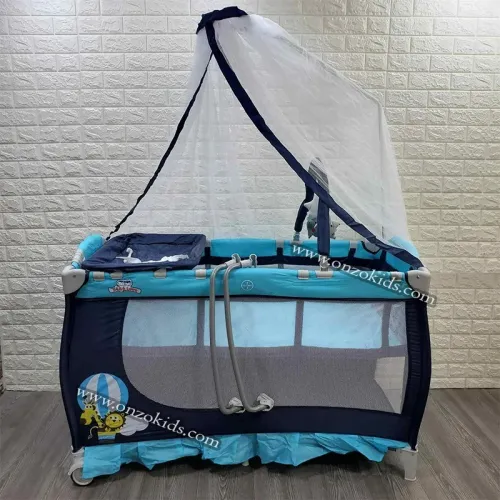 Lit parc avec balançoire et jouet pour bébé  Bébé Love