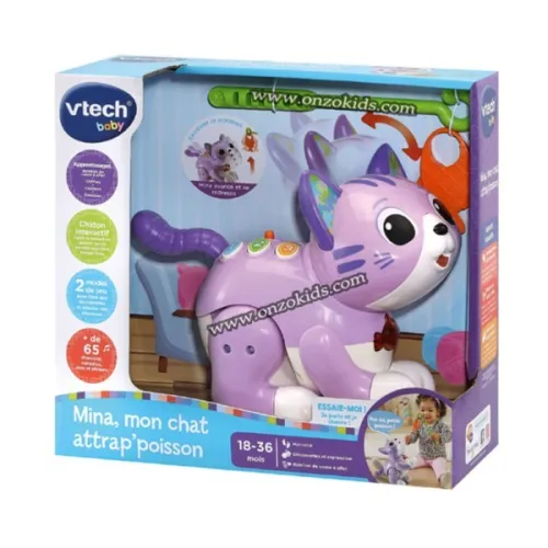 Jouet Mina, mon chat attrape poison pour enfant | Vtech