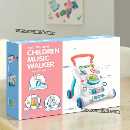 Trotteur Interactif Lumineux Et Sonore Pour Bébé
