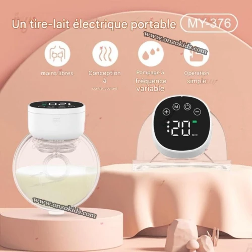 Tire lait électrique Main libre MY-376 Double Pompe
