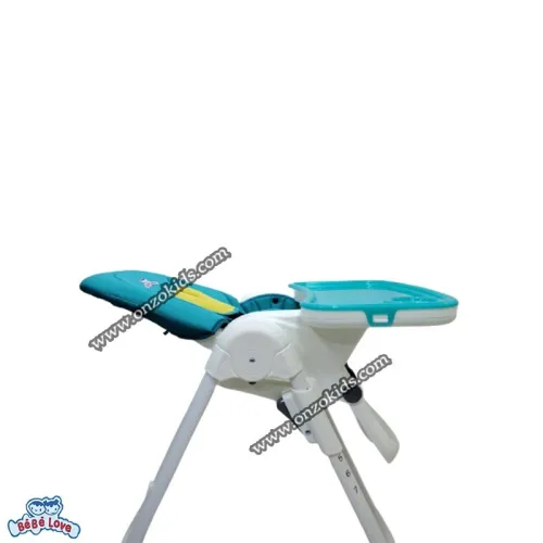 Chaise haute réglable au 07 niveaux avec roulettes pour bébé | Bébé love