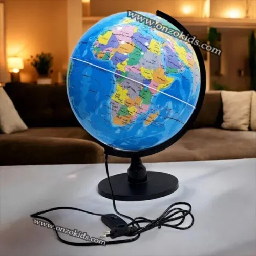 Globe lumineux en plastique pour enfants