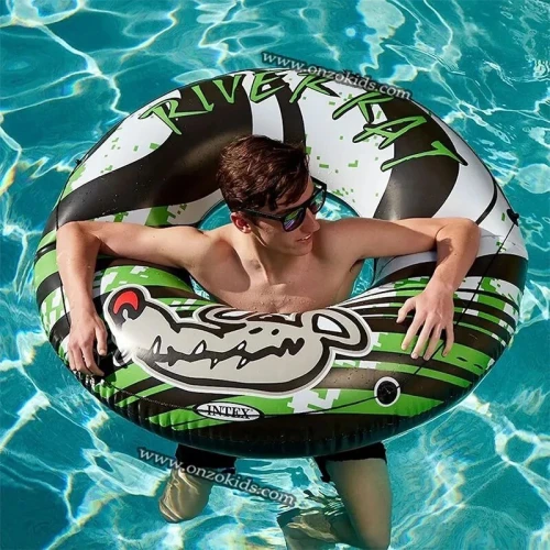 Bouée gonflable pour piscine et activités aquatiques de 122cm-INTEX