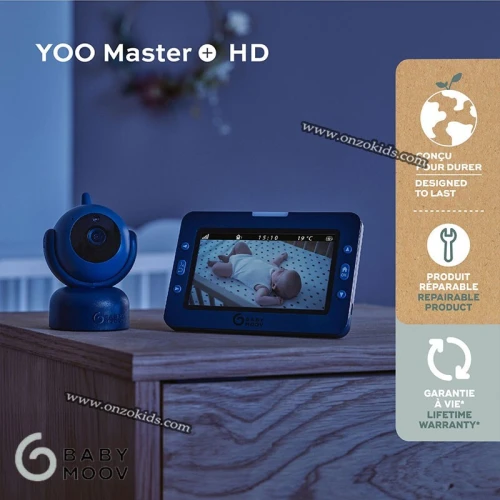Babyphone Vidéo Yoo Master+ HD - Babymoov