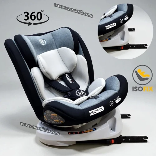 Siège Auto Pivotant Rotatif 360 ISOFIX pour Bébé 0-36 kg - Kattrie