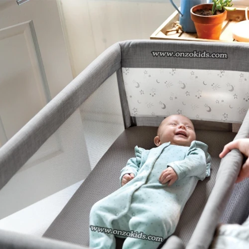 Lit cododo & Berceau Rommie Glide avec hauteur réglable pour bébé | Joie