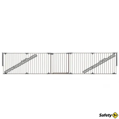 Barrière de sécurité métallique de 5 modules - Safety 1st