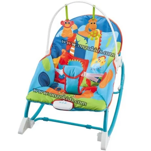 Transat, chaise à manger 2en1 vibrant et musical