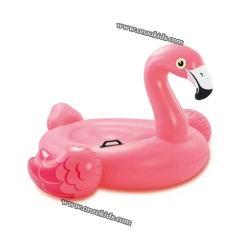 bouée gonflable flamant rose 178cm-x135cm-intex