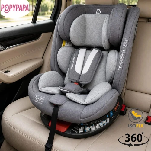Siège auto isofix pivotant 360  - Popypapa