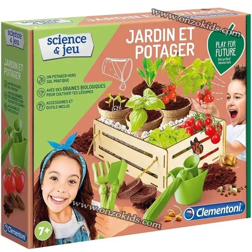 Jardin dexploration et Potager Clementoni