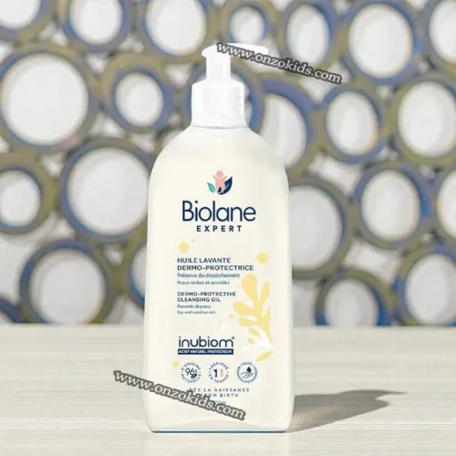 Huile Lavante Dermo-protectrice Bain Bébé- Biolane